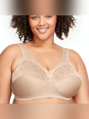 Glamorise MagicLift Original Support Wirefree Bra 50B